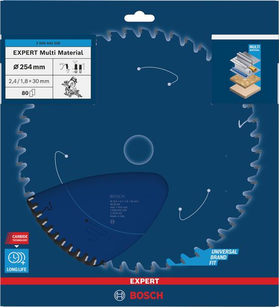 BOSCH Kreissägeblatt Expert for Multi Material BOSCH Kreissägeblatt Expert for Multi Material
