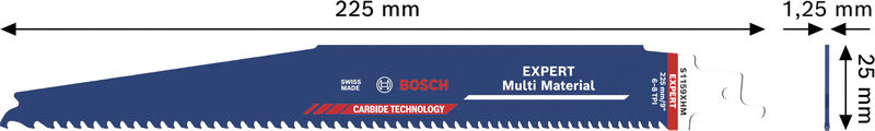 BOSCH EXPERT Multi Material S1159XHM Säbelsägeblatt BOSCH EXPERT Multi Material S1159XHM Säbelsägeblatt