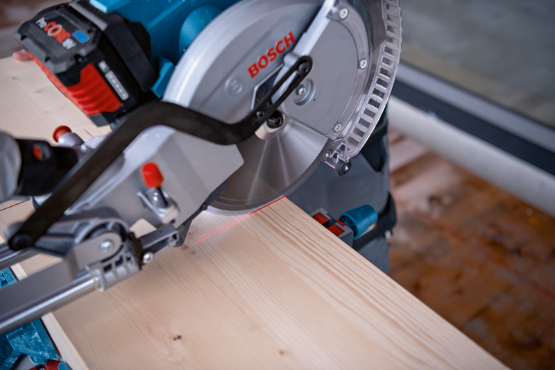 BOSCH Akku-Kapp- und Gehrungssäge BITURBO GCM 18V-254 D BOSCH Akku-Kapp- und Gehrungssäge BITURBO GCM 18V-254 D