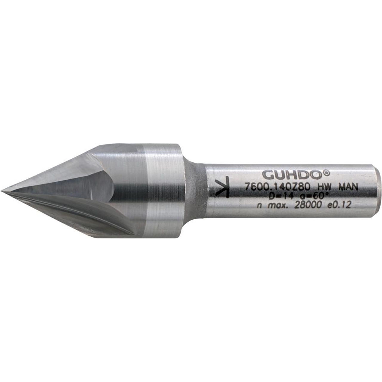 GUHDO HW-Schriftenfräser Z3 D14 60G GUHDO HW-Schriftenfräser Z3 D14 60G