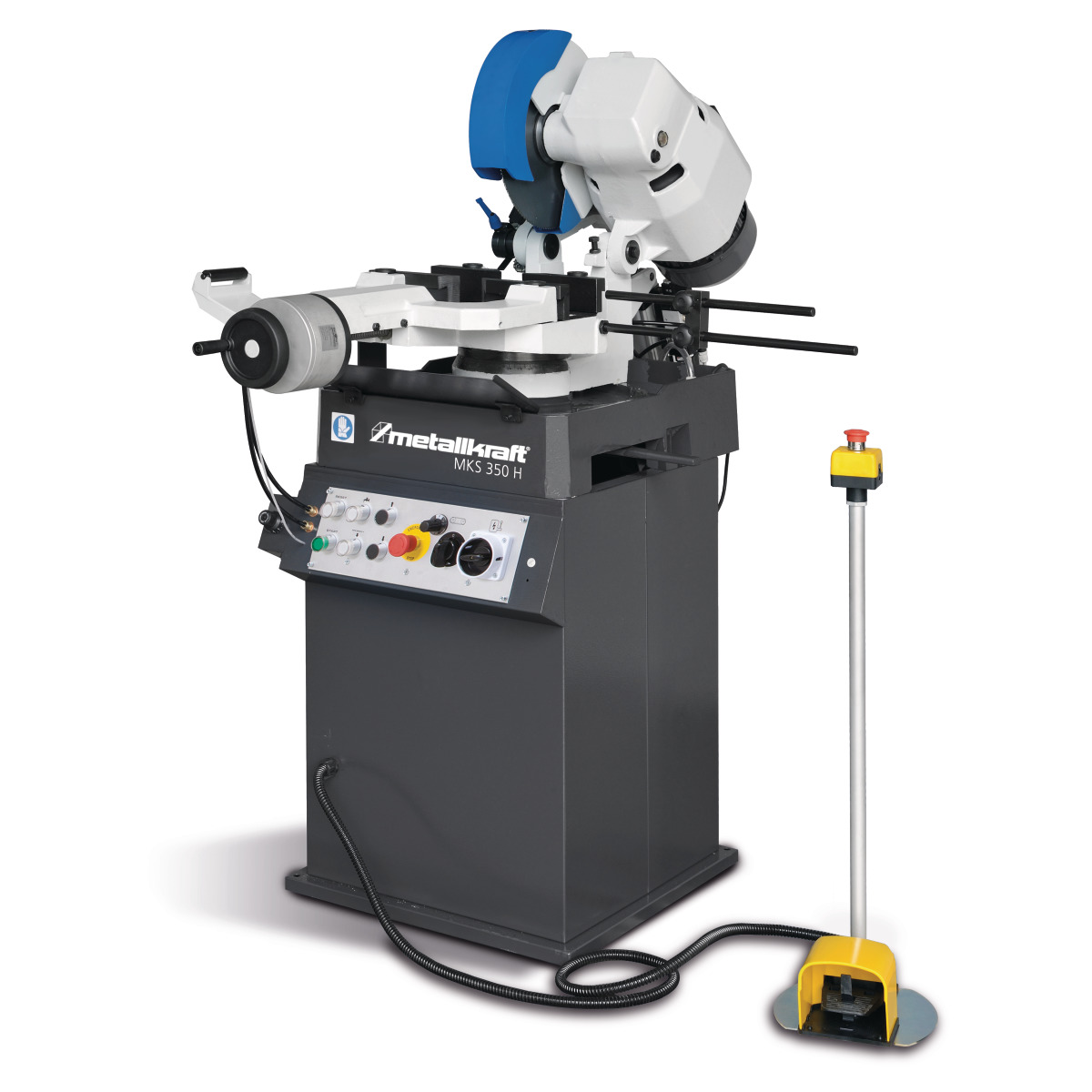 METALLKRAFT Halbautomatische Metallkreissäge im Set mit Sägeblatt MKS 350 H Aktions-Set METALLKRAFT Halbautomatische Metallkreissäge im Set mit Sägeblatt MKS 350 H Aktions-Set