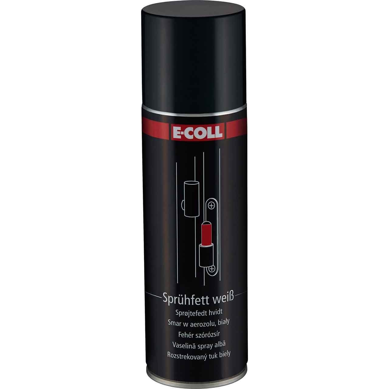 E-COLL Sprühfett weiß 300ml E-COLL Sprühfett weiß 300ml