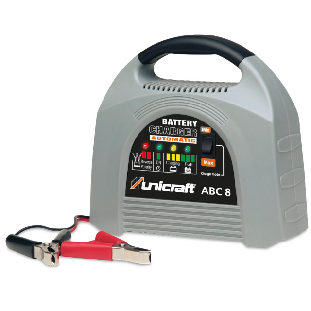 Unicraft Batterielade-/erhaltegerät automatisch ABC 8
Art. 6850200