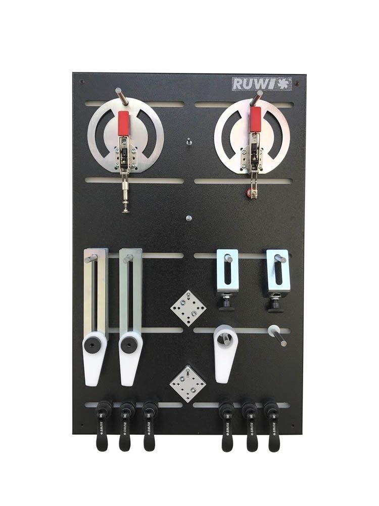 RUWI Set Spannsystem Nut 
für HPL / Multiplex Arbeitstisch RUWI Set Spannsystem Nut 
für HPL / Multiplex Arbeitstisch
