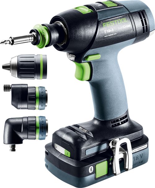 FESTOOL Akku-Bohrschrauber T 18+3 HPC 4,0 I-Set FESTOOL Akku-Bohrschrauber T 18+3 HPC 4,0 I-Set