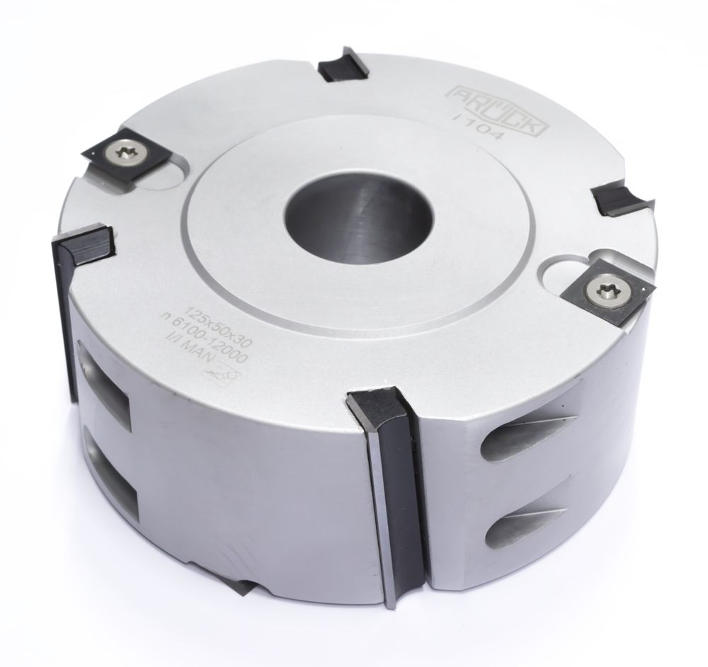 BRÜCK WP-Falzkopf 125 x 50 x 30 mm Z2 + V 4 m.ziehendem Schnitt - LM