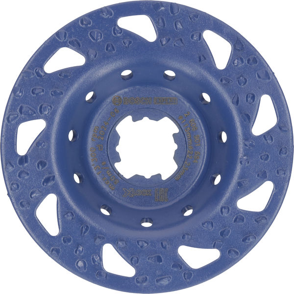 BOSCH EXPERT Multi Material Carbide-Topfscheibe grob, flach, X-LOCK, 115 mm, 22,23 mm BOSCH EXPERT Multi Material Carbide-Topfscheibe grob, flach, X-LOCK, 115 mm, 22,23 mm