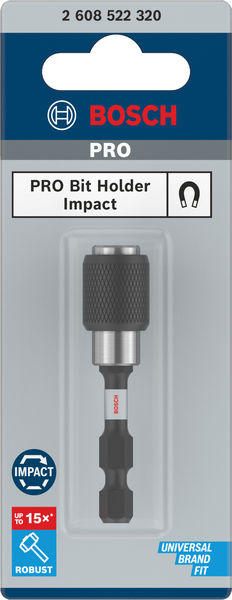 BOSCH PRO Quick Change Bit Holder Impact, 60 mm BOSCH PRO Quick Change Bit Holder Impact, 60 mm