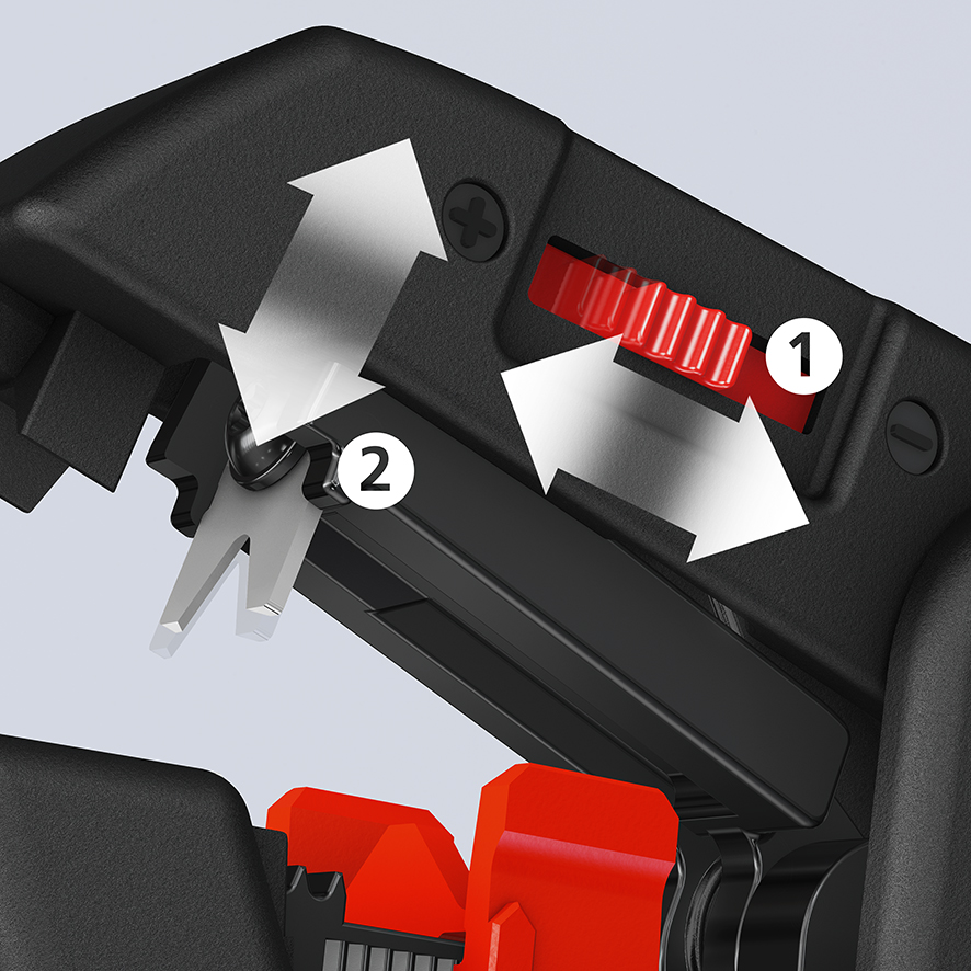 KNIPEX Automatische Abisolierzange 180 mm KNIPEX Automatische Abisolierzange 180 mm