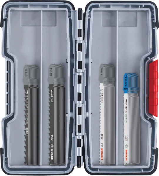 BOSCH 40tlg. Stichsägeblatt-Set Wood and Metal BOSCH 40tlg. Stichsägeblatt-Set Wood and Metal