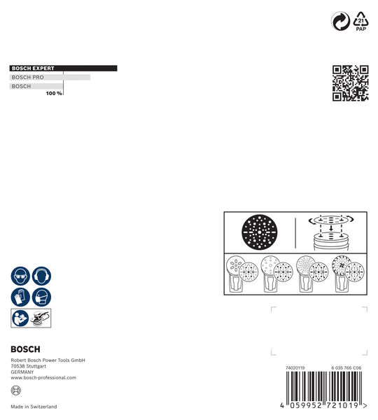 BOSCH EXPERT O780 Folienschleifscheiben-Set, 150 mm, G80, G120, G180, 9-tlg. BOSCH EXPERT O780 Folienschleifscheiben-Set, 150 mm, G80, G120, G180, 9-tlg.