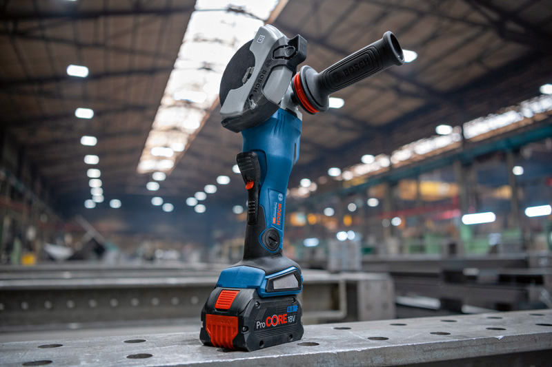 BOSCH Akku-Winkelschleifer BITURBO mit X-LOCK GWX 18V-15 PSC in L-BOXX BOSCH Akku-Winkelschleifer BITURBO mit X-LOCK GWX 18V-15 PSC in L-BOXX