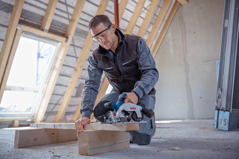 BOSCH Akku-Handkreissäge GKS 18V-57-2 L in L-BOXX BOSCH Akku-Handkreissäge GKS 18V-57-2 L in L-BOXX