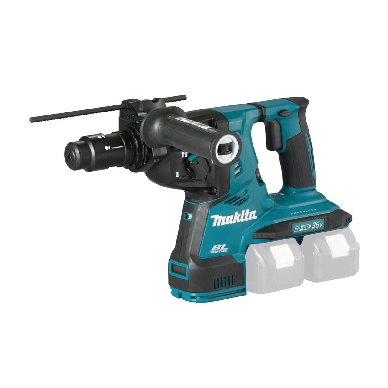 MAKITA Akku-Bohrhammer 2x18V DHR281ZJ MAKITA Akku-Bohrhammer 2x18V DHR281ZJ
