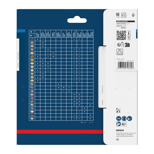 BOSCH Kreissägeblatt Expert for Aluminium, 160 x 20 x 2,2 mm, 52 BOSCH Kreissägeblatt Expert for Aluminium, 160 x 20 x 2,2 mm, 52