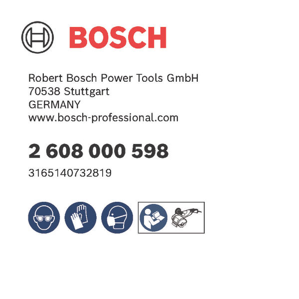 BOSCH Lamellenschleifwalze BOSCH Lamellenschleifwalze