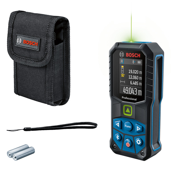 BOSCH Laser-Entfernungsmesser GLM 50-27 CG, 2 x 1,5 V LR6-Batterie (AA) BOSCH Laser-Entfernungsmesser GLM 50-27 CG, 2 x 1,5 V LR6-Batterie (AA)