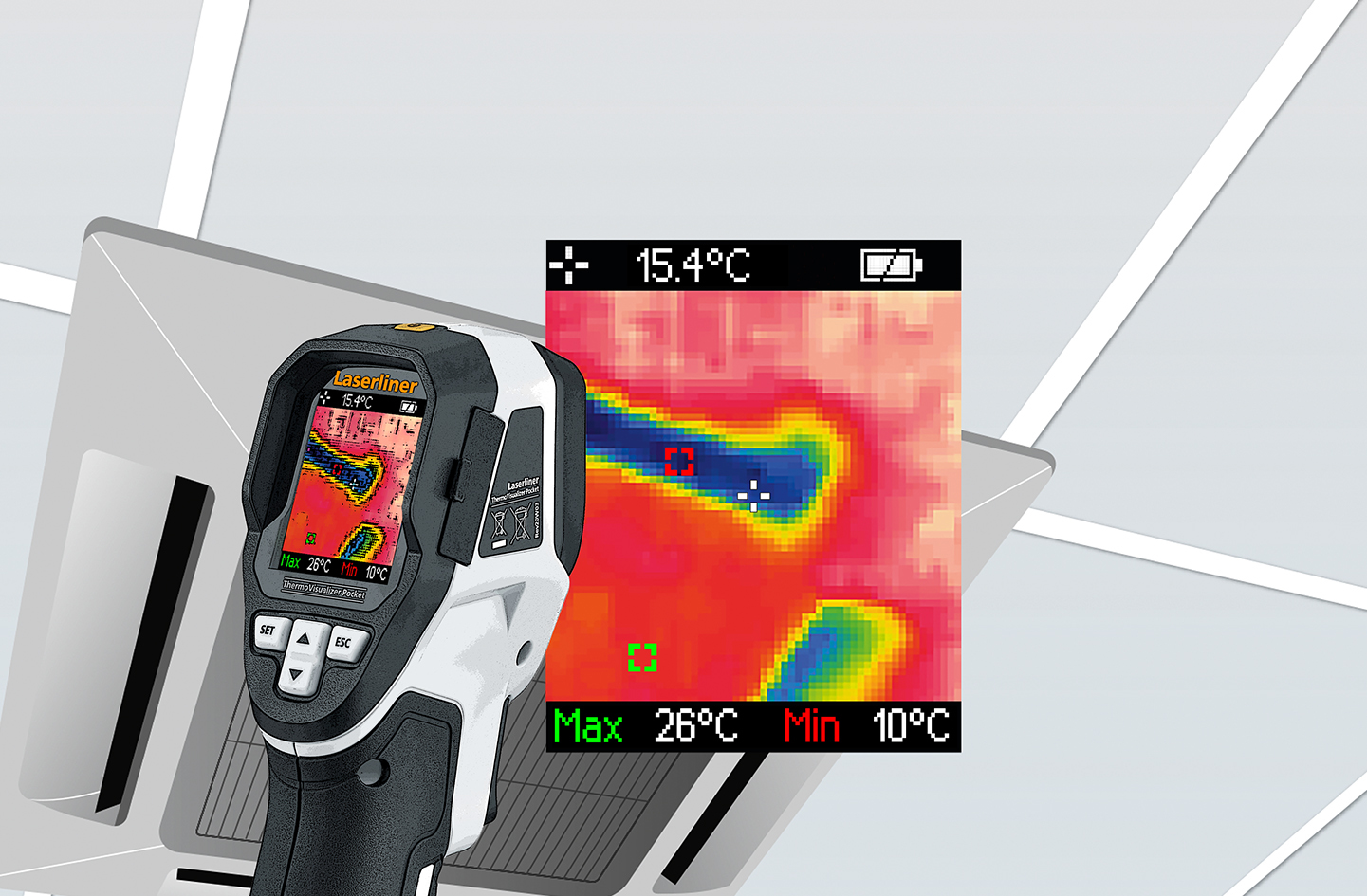 LASERLINER Wärmebildkamera ThermoVisualizer Pocket LASERLINER Wärmebildkamera ThermoVisualizer Pocket