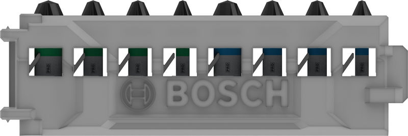 BOSCH PRO Impact Schrauberbit-Set, PH1/PH2/PH3/PZ1/PZ2/PZ3, 25 mm, 8-tlg BOSCH PRO Impact Schrauberbit-Set, PH1/PH2/PH3/PZ1/PZ2/PZ3, 25 mm, 8-tlg