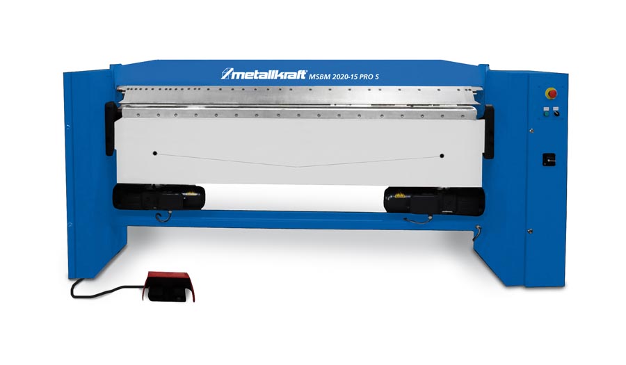Metallkraft Motorische Schwenkbiegemaschinen in schwerer Ausführung MSBM 1520-17 PRO