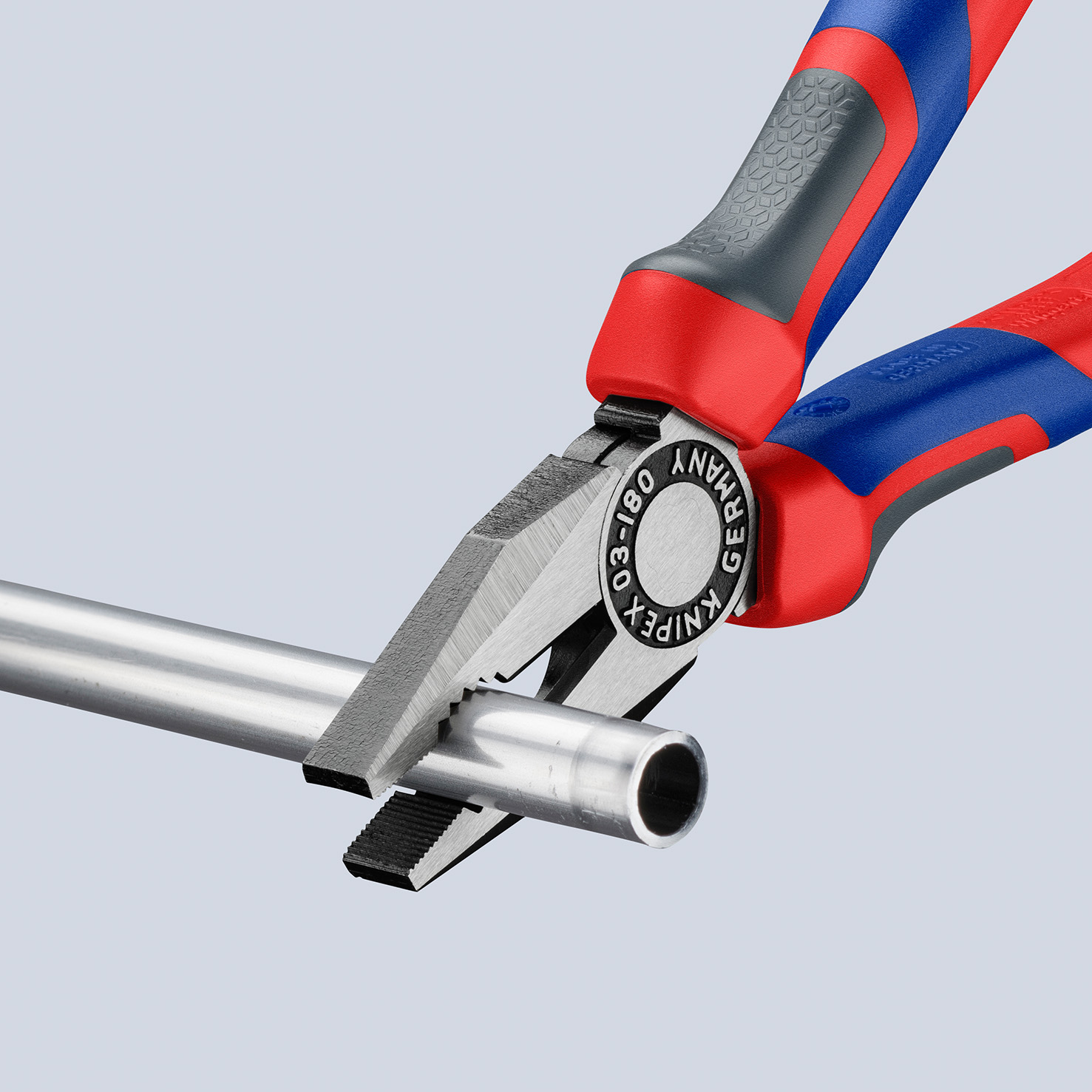 KNIPEX Kombizange schwarz atramentiert 180 mm