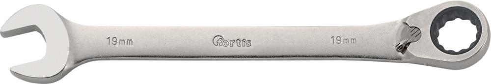 FORTIS Maulschlüssel mit Ringratsche 10mm umschaltbar FORTIS Maulschlüssel mit Ringratsche 10mm umschaltbar