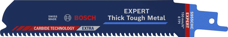 BOSCH EXPERT ‘Thick Tough Metal’ S 955 CHC Säbelsägeblatt, 1 Stück BOSCH EXPERT ‘Thick Tough Metal’ S 955 CHC Säbelsägeblatt, 1 Stück