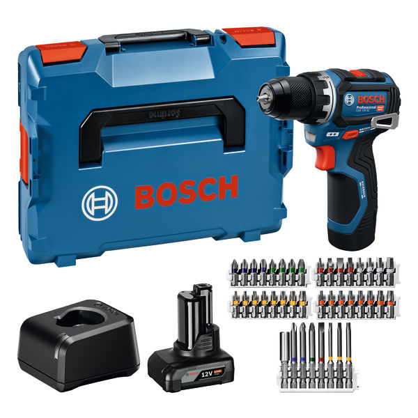 BOSCH Akku-Bohrschrauber GSR 12V-32, 1x GBA 12V 2.0Ah, 1x GBA 12V 4.0Ah, L-BOXX BOSCH Akku-Bohrschrauber GSR 12V-32, 1x GBA 12V 2.0Ah, 1x GBA 12V 4.0Ah, L-BOXX