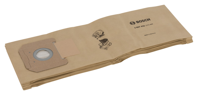 BOSCH Papierfilterbeutel für GAS 35 L AFC; GAS 35 L SFC+; GAS 35 M AFC BOSCH Papierfilterbeutel für GAS 35 L AFC; GAS 35 L SFC+; GAS 35 M AFC