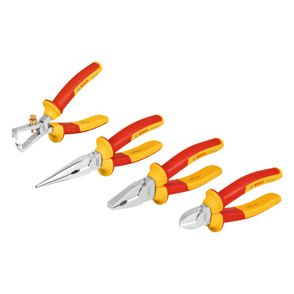 BOSCH VDE-Zangen-Set 4-tlg. BOSCH VDE-Zangen-Set 4-tlg.