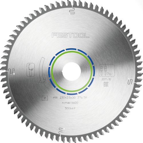 FESTOOL Kreissägeblatt ALUMINIUM/PLASTICS HW 230x2,5x30 TF76 FESTOOL Kreissägeblatt ALUMINIUM/PLASTICS HW 230x2,5x30 TF76