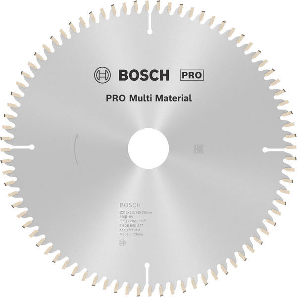 BOSCH Kreissägeblatt Multi Material BOSCH Kreissägeblatt Multi Material