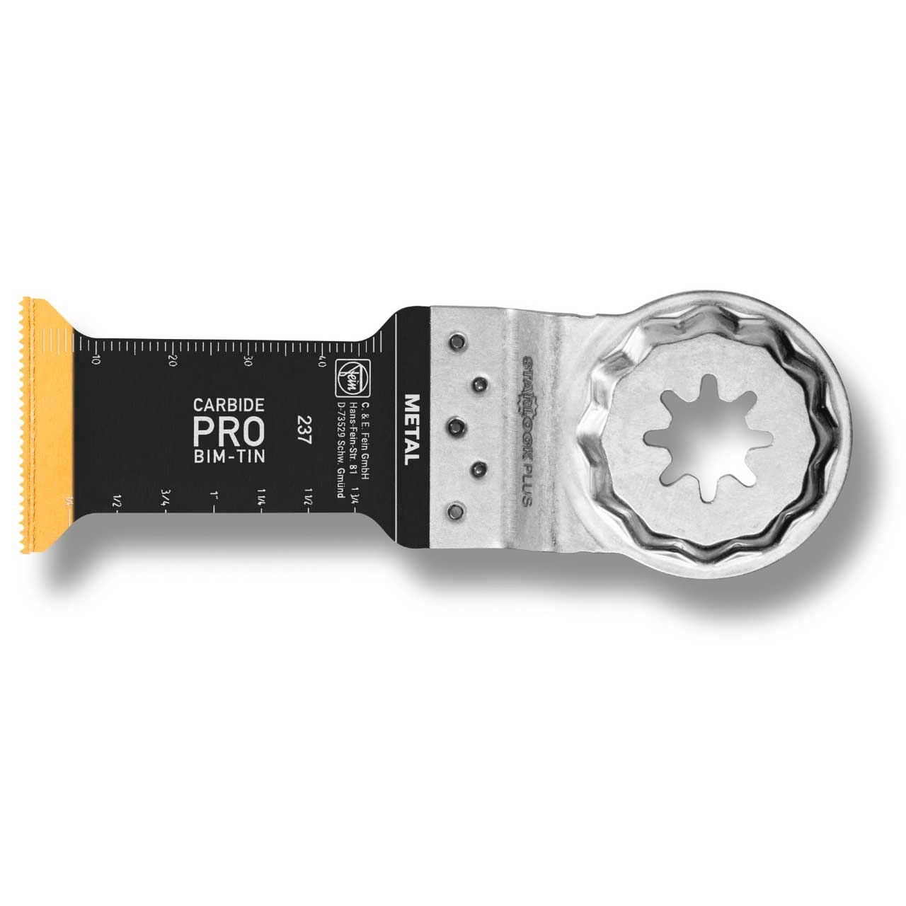 FEIN E-Cut Carbide Pro, Länge 60 mm, Breite 32 mm, VE 1 St, Aufnahme SLP