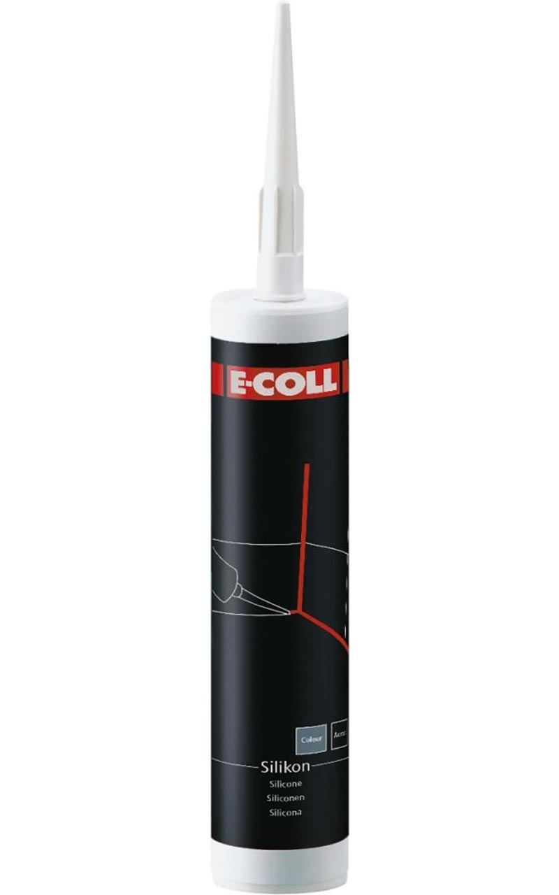 E-COLL Silikon Dichtmasse 310ml weiß E-COLL Silikon Dichtmasse 310ml weiß