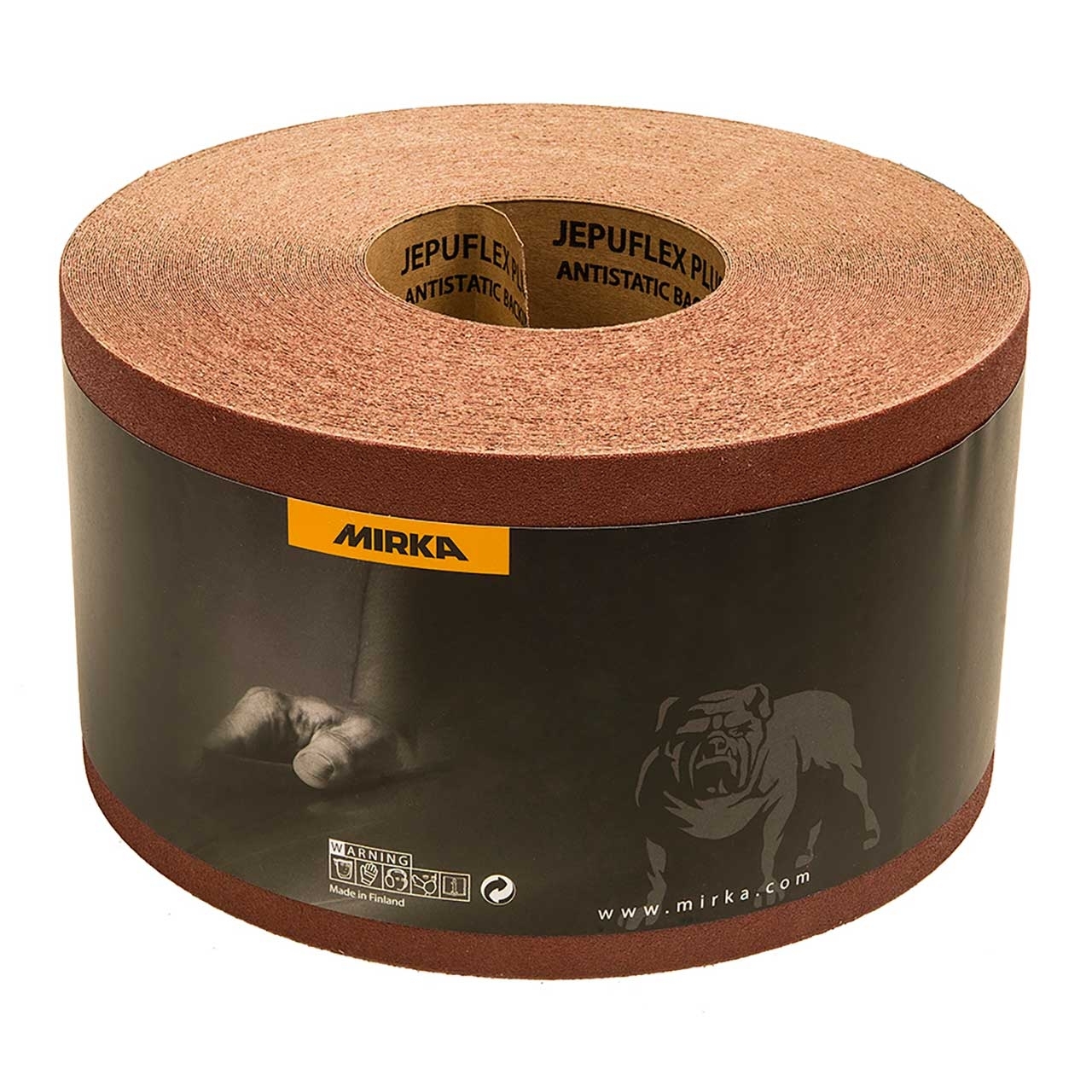 MIRKA Schleifrolle Jepuflex Antistatic 115 mm x 50m P100