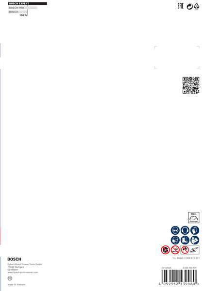 BOSCH EXPERT MultiMaterial Diamanttrennscheiben, 230 x 22,23 x 2,4 x 15 mm BOSCH EXPERT MultiMaterial Diamanttrennscheiben, 230 x 22,23 x 2,4 x 15 mm