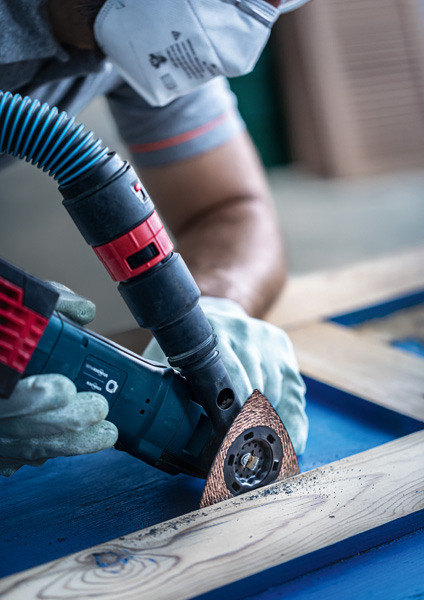 BOSCH EXPERT Sanding Plate AVZ 90 RT4 Blatt für Multifunktionswerkzeuge, 90 mm BOSCH EXPERT Sanding Plate AVZ 90 RT4 Blatt für Multifunktionswerkzeuge, 90 mm