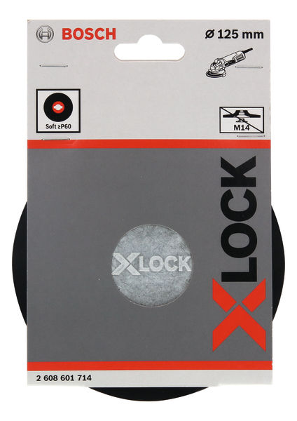 BOSCH X-LOCK Stützteller 125 mm weich BOSCH X-LOCK Stützteller 125 mm weich