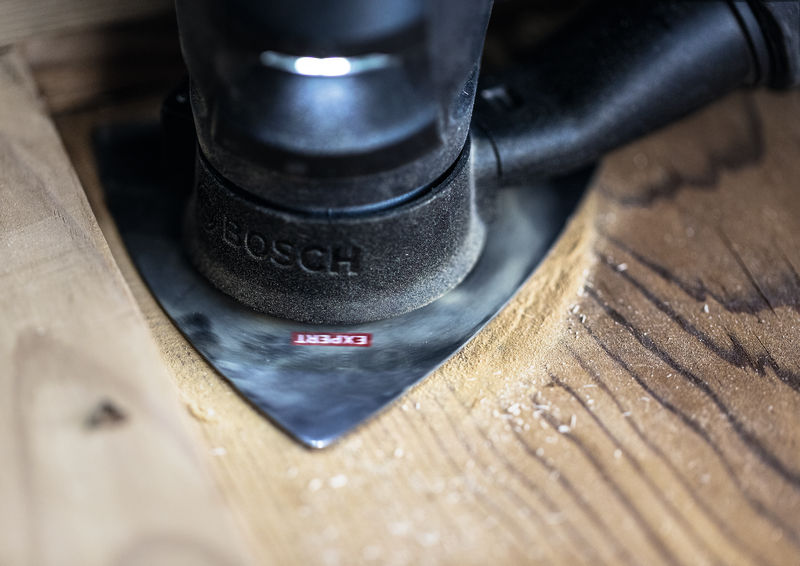 BOSCH EXPERT Sanding Plate MAVZ 116 RT10 Blatt für Multifunktionswerkzeuge, 116 mm BOSCH EXPERT Sanding Plate MAVZ 116 RT10 Blatt für Multifunktionswerkzeuge, 116 mm
