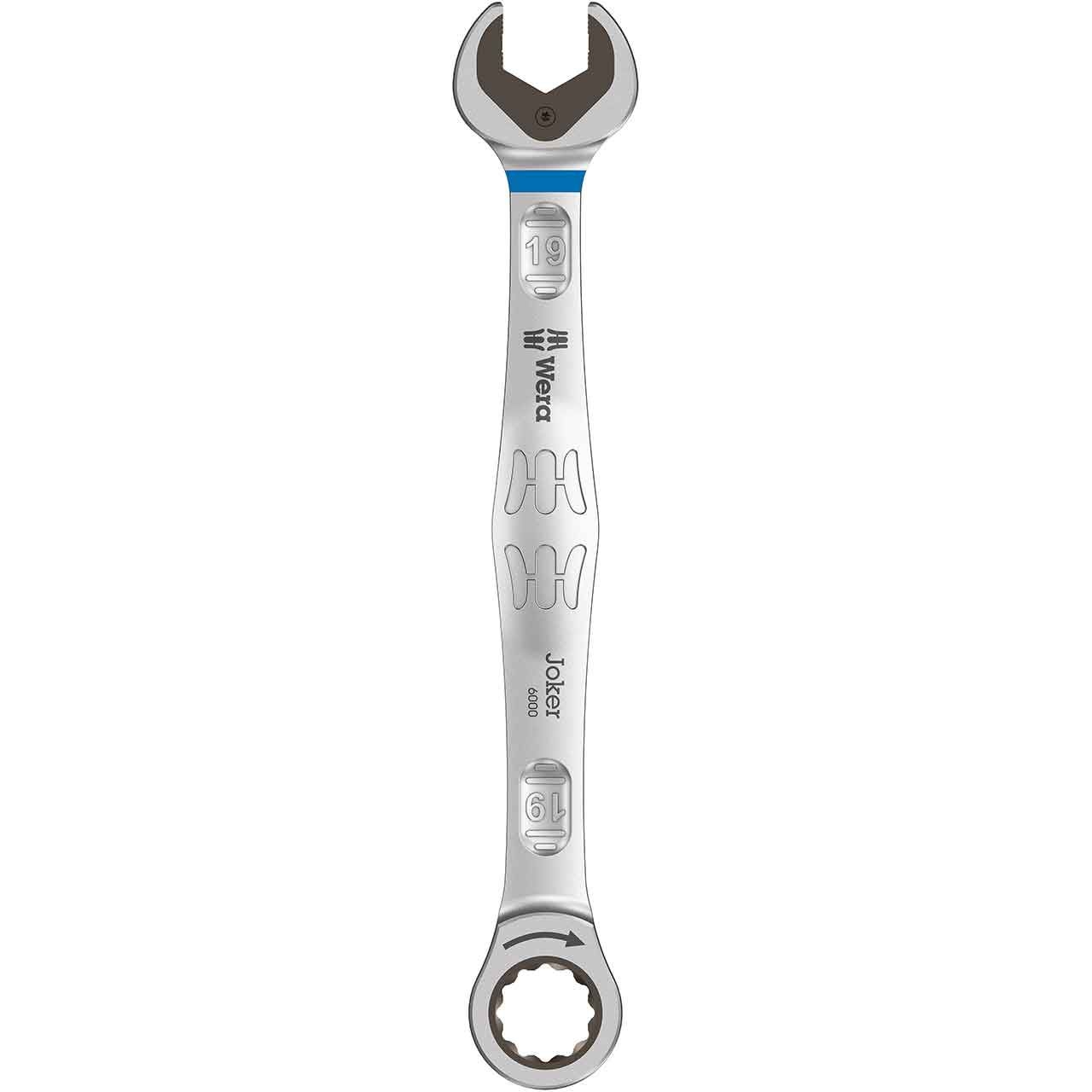 WERA 6000 Joker Maul-Ringratschen-Schlüssel SW19 WERA 6000 Joker Maul-Ringratschen-Schlüssel SW19