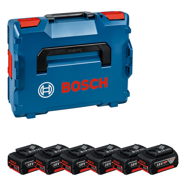 BOSCH Akkupack 6x GBA 18V 4,0Ah BOSCH Akkupack 6x GBA 18V 4,0Ah