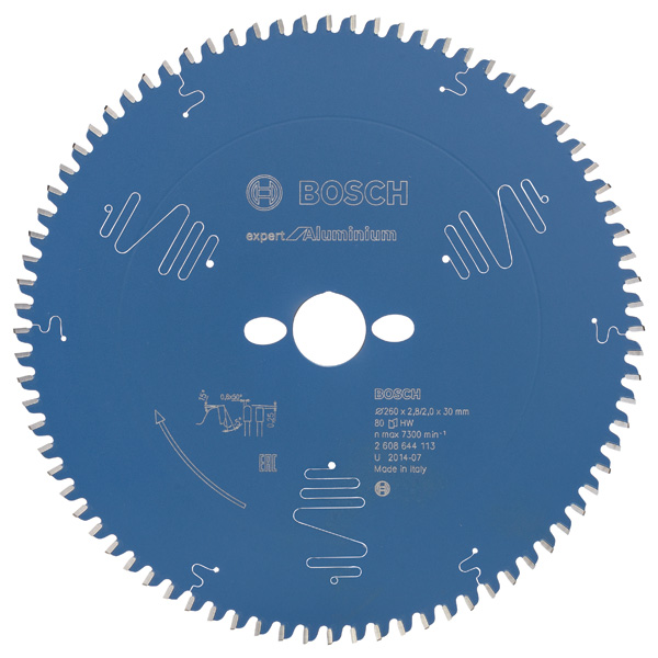 BOSCH Kreissägeblatt Expert for Aluminium 260 x 30 x 2,8 mm Z80 HLTCG BOSCH Kreissägeblatt Expert for Aluminium 260 x 30 x 2,8 mm Z80 HLTCG