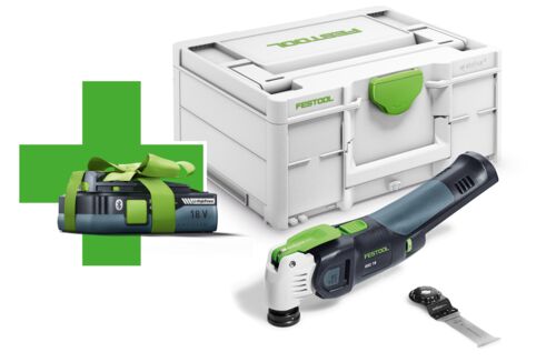 FESTOOL Akku-Oszillierer VECTURO OSC 18 E-Basic-4,0