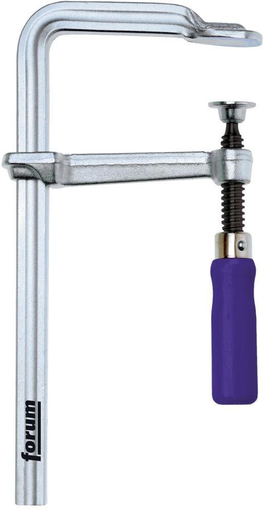 FORUM Ganzstahl-Schraubzwinge 200x100mm