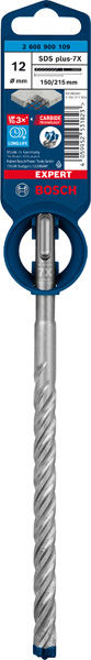 BOSCH EXPERT SDS plus-7X Hammerbohrer, 12 x 150 x 215 mm