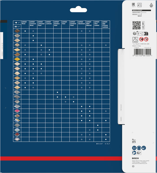 BOSCH Kreissägeblatt Expert for Fibre Cement, 254 x 30 x 2,4 mm
