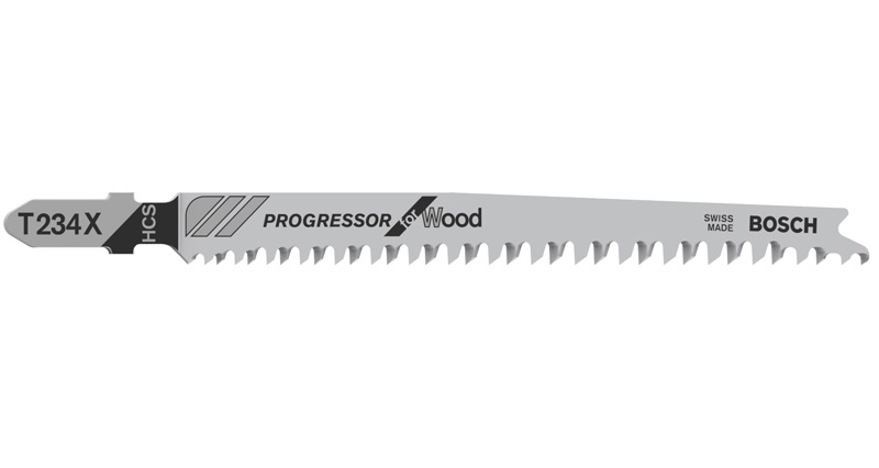 BOSCH Stichsägeblatt T 234 X Progressor for Wood, 5er-Pack BOSCH Stichsägeblatt T 234 X Progressor for Wood, 5er-Pack