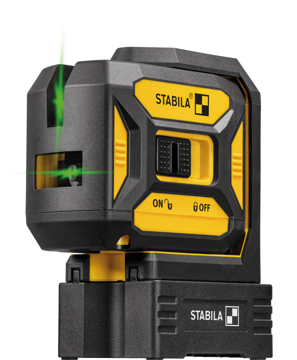 STABILA Kreuzlinien-Lot-Laser LAX 320 G, 5-teiliges Set STABILA Kreuzlinien-Lot-Laser LAX 320 G, 5-teiliges Set