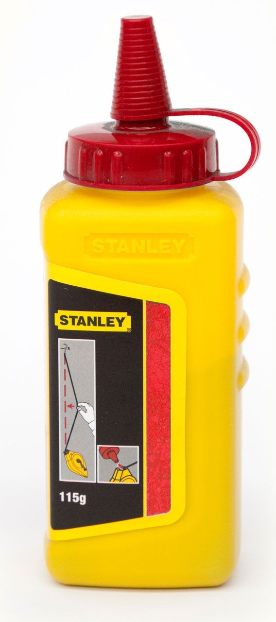 STANLEY Kreidepulver, rot, 115g STANLEY Kreidepulver, rot, 115g