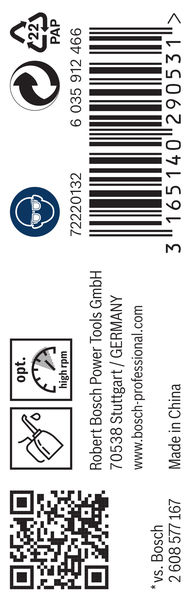 BOSCH Metallbohrer HSS-G, DIN 338